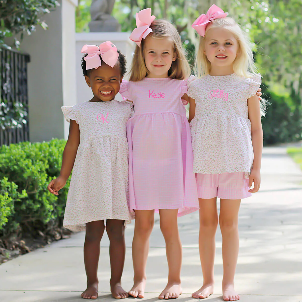 Sweet Rose Pink Floral Anna Short Set - Image 8