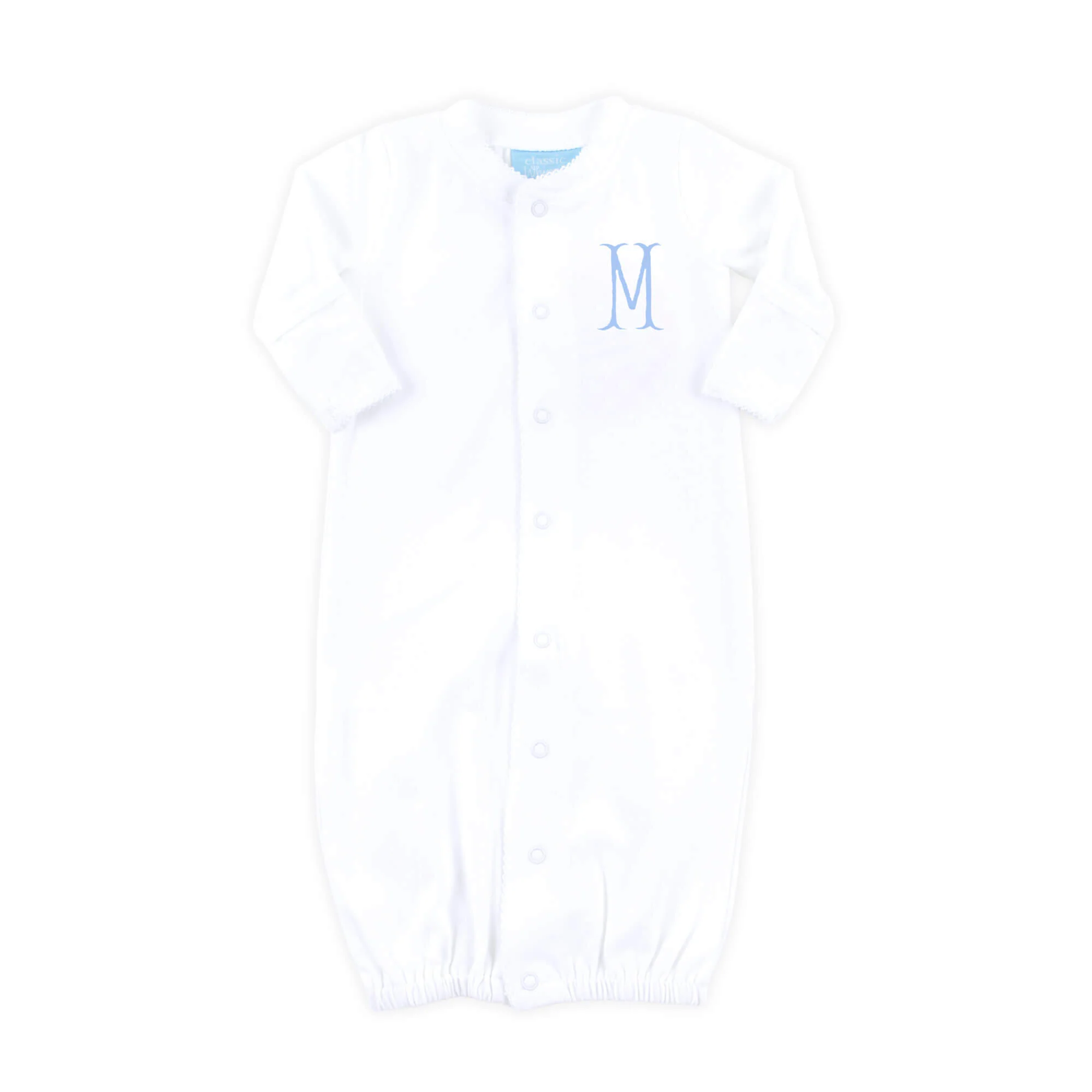 White Layette Gown