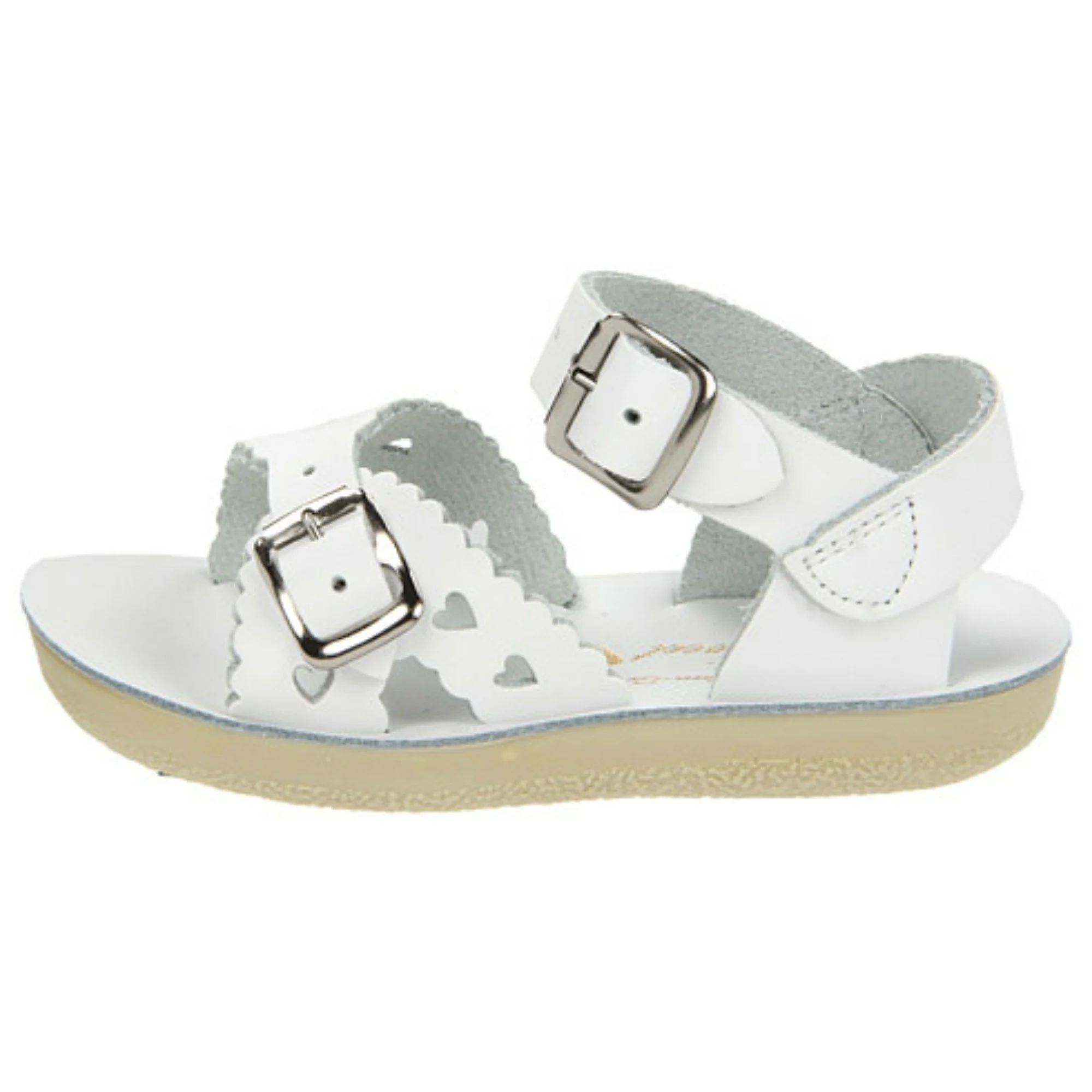 White Sweetheart Sandals - Image 2